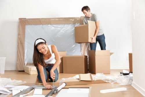 Office removals planning in Acton workspace