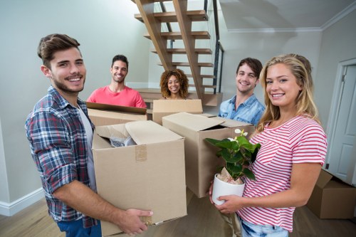 Secure and organized Acton Storage unit with safety measures in place