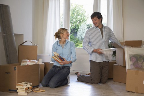 Local Acton moving service handling household items